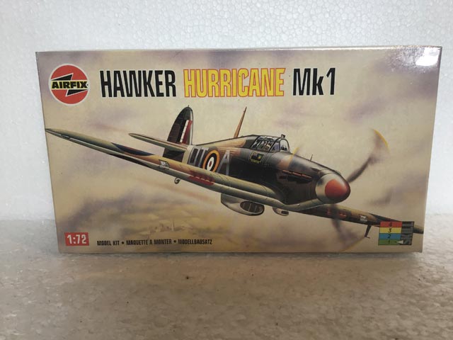 Airfix Model Kits - Hawker Hurricane MK1 1:72 Scale
