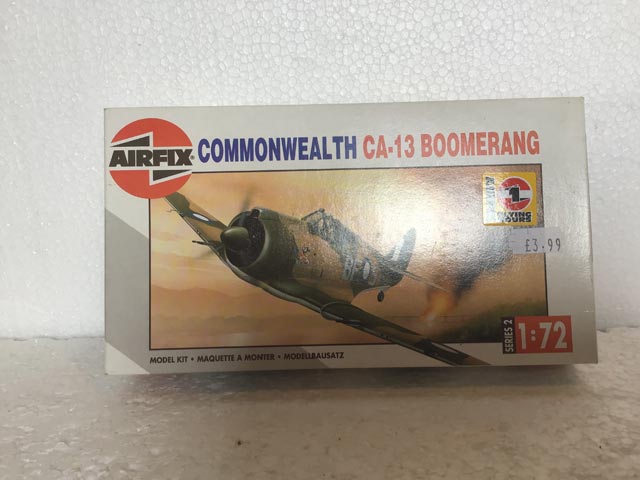 Airfix Model Kits - Commonwealth CA-13 Boomerang Series 2 1:72 Scale
