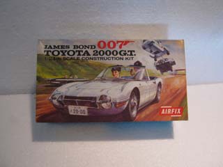 Airfix Model Kit - James Bond 007 Toyota 2000 GT Airfix 1/24 Scale