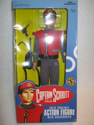 Captain Scarlet and the Mysterons Fully Poseable Action Figure with Accessories