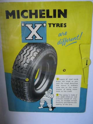 Michelin 'X' Tyres are different! Sign