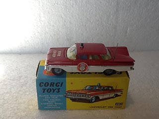 Corgi Toys 482 Chevrolet Fire Chief