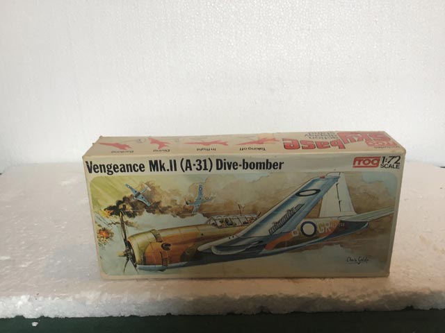Frog Model Kits - Vengeance MK.II (A-31) Dive-Bomber 1:72 Scale