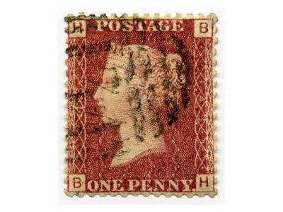 Penny Red UK Stamp