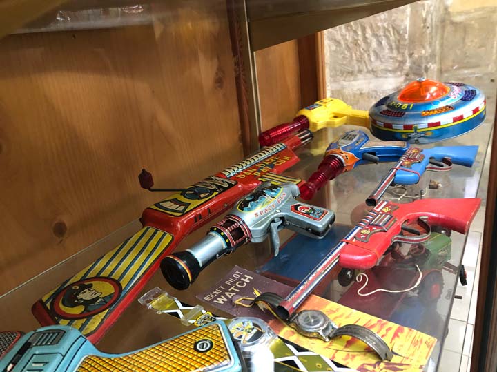 Grant's Trip to Malta Toy Museum - Floor 1 Toy Guns