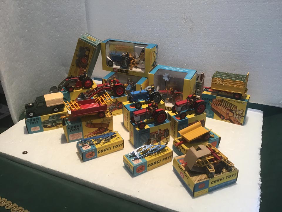 Corgi Toys at Vintage Toy Exhbitions - Aquitania Collectables