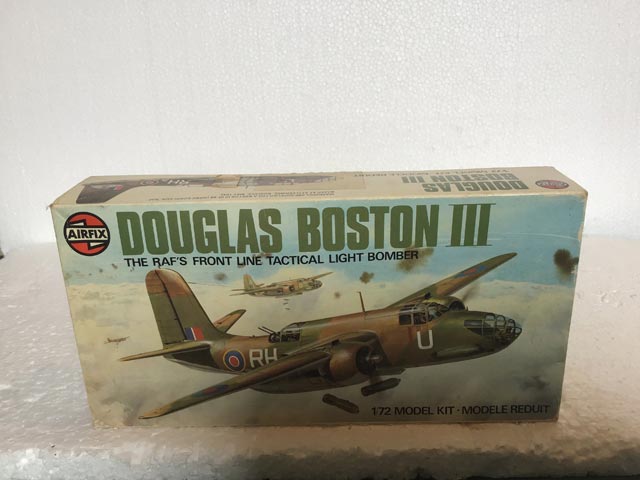 Airfix Model Kits - Douglas Boston III Series 3 1:72 Scale