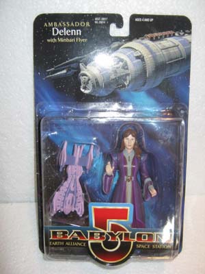 Ambassador Delenn with Minbari Flyer - Babylon 5 Earth Alliance Space Station