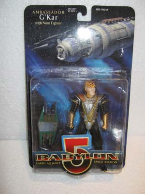 Ambassador G'Kar with Narn Fighter - Babylon 5 Earth Alliance Space Station