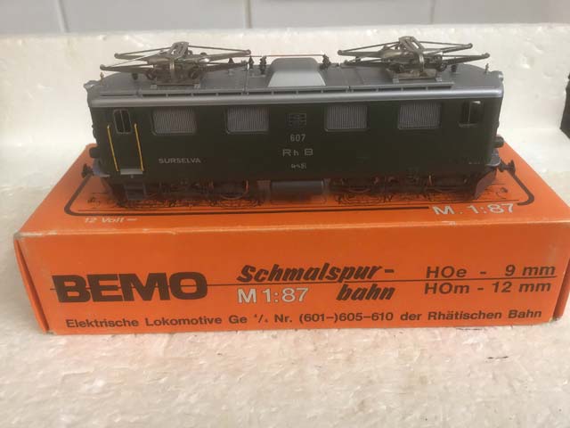 Bemo Railways 1250-127 Class 4/4 Surselva Electric Locomotive