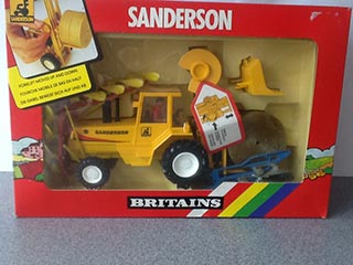 Britains Farm Toys No 9513 Sanderson Rough Terrain Folk Lift - Aquitania Collectables