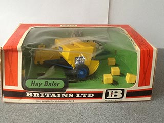 Britains Farm Toys No 9563 Hay Baler - Aquitania Collectables