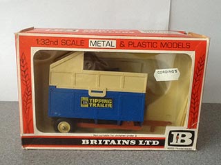 Britains Farm Toys No 9566 High Sided Tipper Cart - Aquitania Collectables