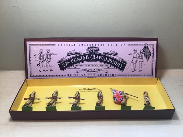 Britain’s Toy Soldiers Special Collectors Edition 27th Punjab (Rawalpindi) - Aquitania Collectables