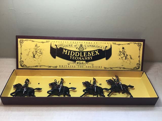 Britain’s Toy Soldiers Special Collectors Edition The Duke of Cambridge’s Middlesex Yeomanry - Aquitania Collectables