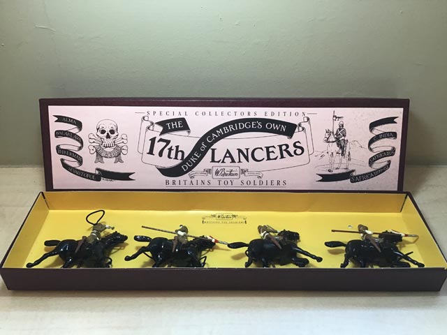 Britain’s Toy Soldiers Special Collectors Edition The Duke of Cambridge's Own 17th Lancers - Aquitania Collectables