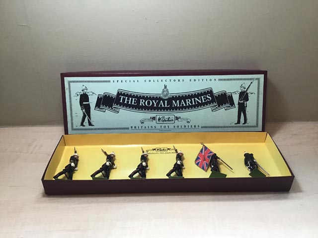 Britain’s Toy Soldiers Special Collectors Edition The Royal Marines - Aquitania Collectables