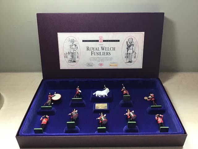 Britain’s Toy Soldiers The Royal Welch Fusiliers Limited Edition - Aquitania Collectables