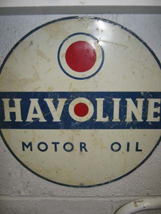 Havoline Motor Oil Sign