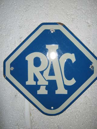 RAC Sign