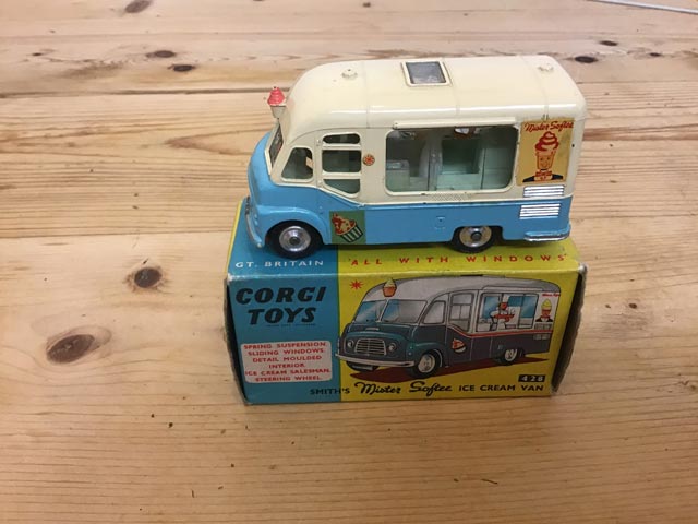 Corgi Toys 428 Smith’s Mister Softee Ice Cream Van