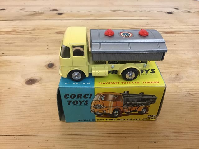 Corgi Toys 460 Neville Cement Tipper Body on ERF Chassis