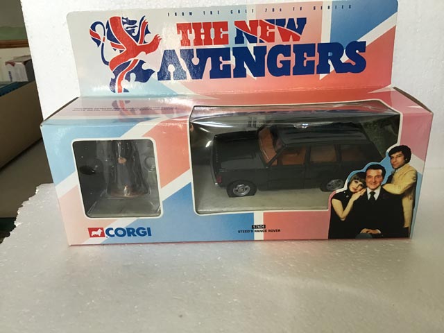 Corgi Classics TV The New Avengers Steed's Range Rover No 57604 - Aquitania Collectables