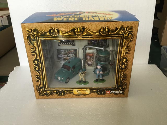 Corgi Toys TV Wallace and Gromit The Curse of the Were-Rabbit CC80504 Limited Edition II Animated Cell Certificated Set - Aquitania Collectables