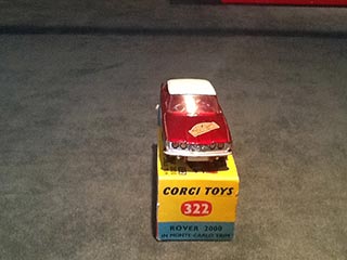 Corgi Toys 322 Rover 2000 Monte Carlo