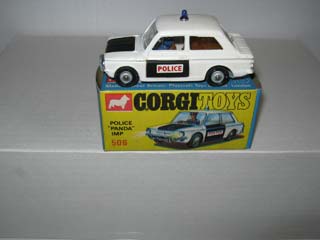Corgi Toys 506 Sunbeam Imp Police Panda Car