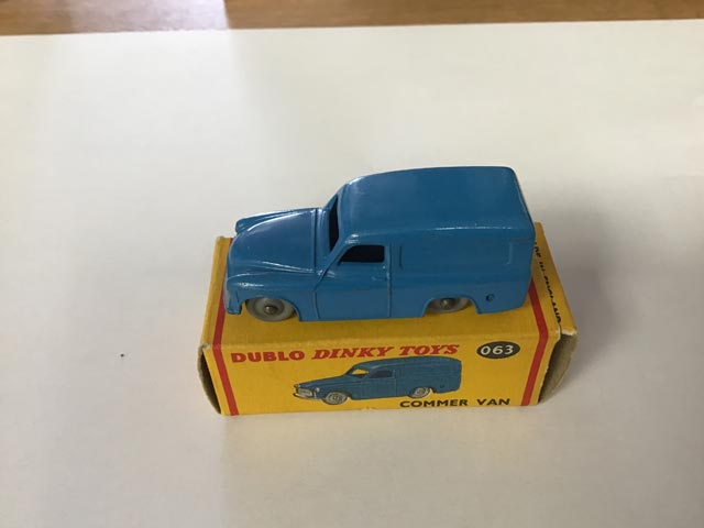 Dublo Dinky Toys No 063 Commer Van - Aquitania Collectables