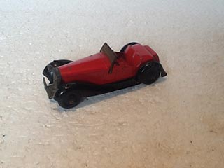 Dinky Toys Vintage 36E British Salmson Two Seater Sports Car