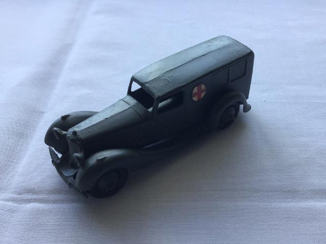 Dinky Toys 30F Bentley Ambulance South African Defence Force Military at Aquitania Collectables
