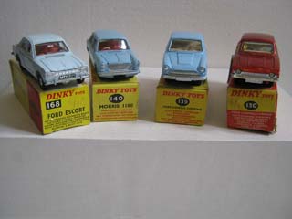 Dinky Toys 130, 139, 140, 168