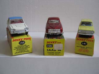 Dinky Toys 135, 141, 156