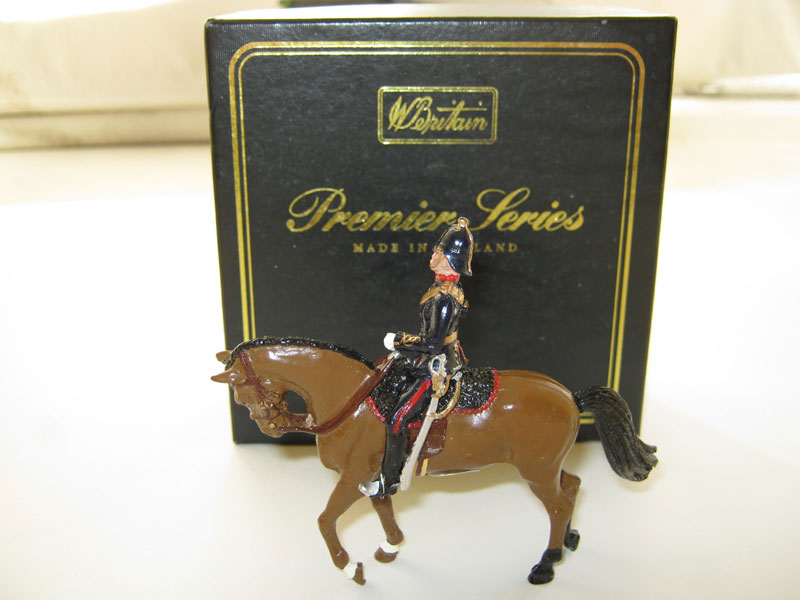 Britains Charles Biggs Range Mounted Royal Artillery Officer No 8910 (1993) - Aquitania Collectables