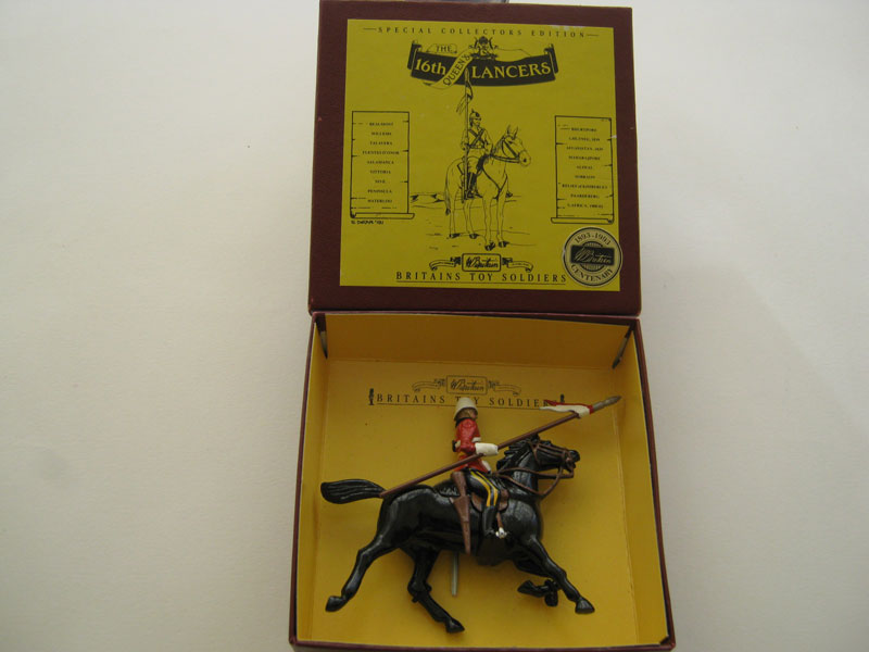 Britains (Special Collection) 16th Lancer No 8819 (1992) - Aquitania Collectables