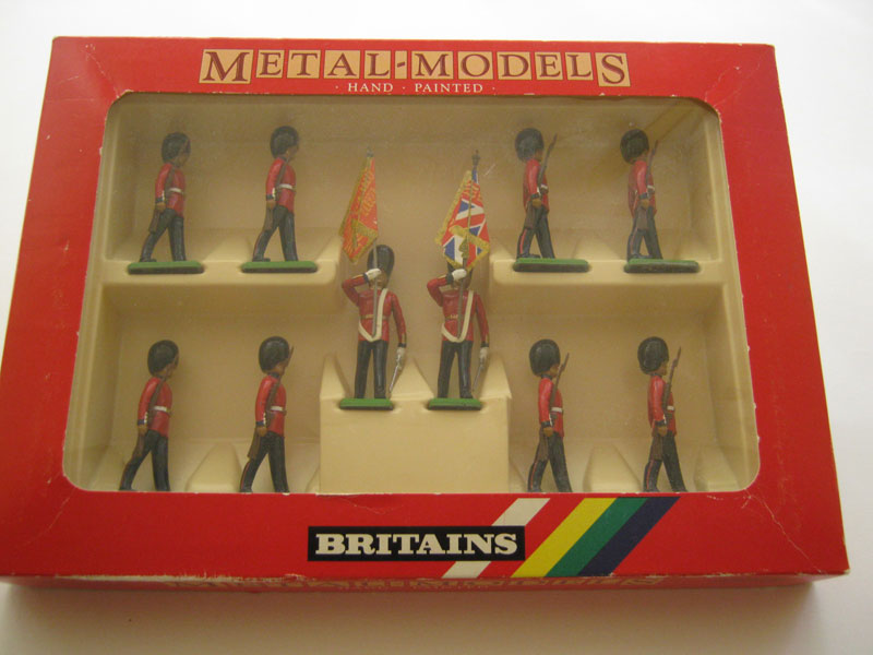 Britains Scots Guards Colour Party Set No 7207 (1988-89) - Aquitania Collectables