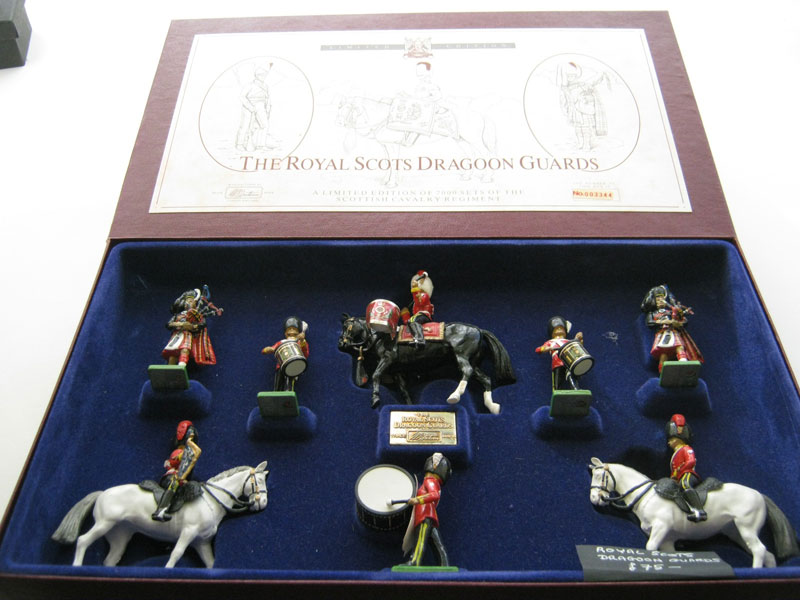 Britains Royal Scots Dragoon Guards Set No 5290 (1990) - Aquitania Collectables