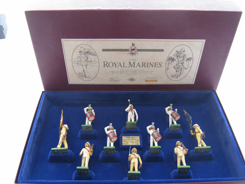 Britains Royal Marines Set No 5289 (1989) Commemorative Edition - Aquitania Collectables