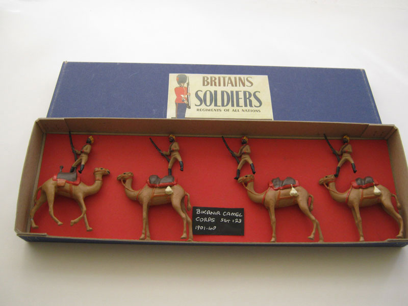 Britains Bikanir Camel Corps Set 123 1901-1940 (Recast) - Aquitania Collectables