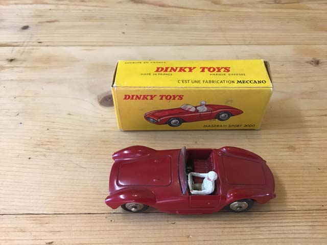 French Dinky Toys 22A Maserati Sports 2000 at Aquitania Collectables