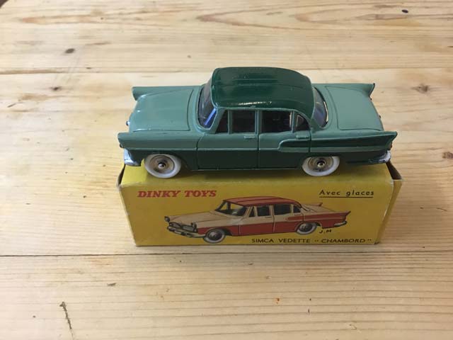 French Dinky Toys 24-K Simca Vedette Chambord at Aquitania Collectables