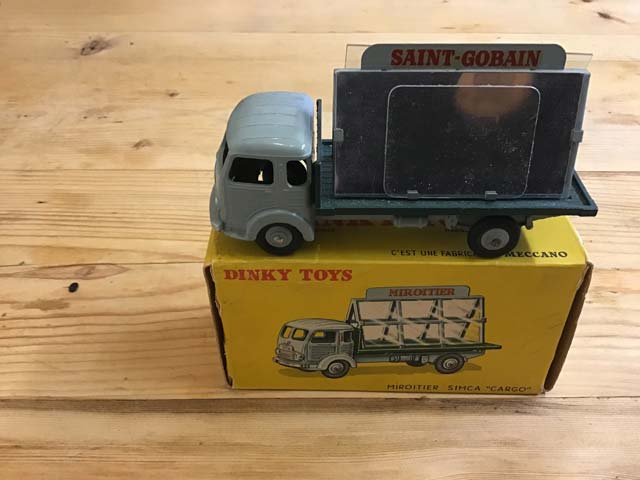 French Dinky Toys 33C Miroitier Simca Glaziers Cargo Truck at Aquitania Collectables
