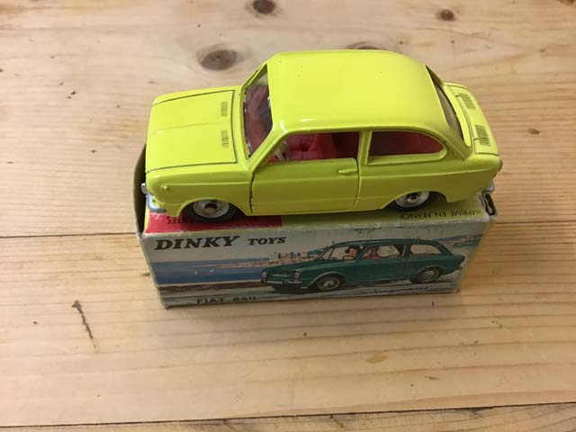 French Dinky Toys 509 Fiat 850 at Aquitania Collectables