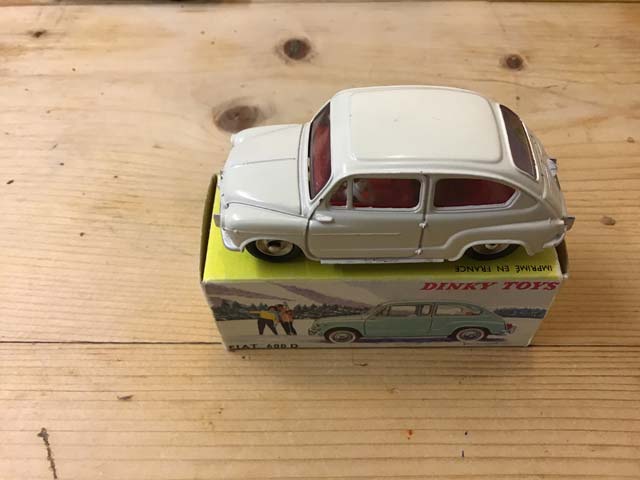 French Dinky Toys 520 Fiat 600 D at Aquitania Collectables