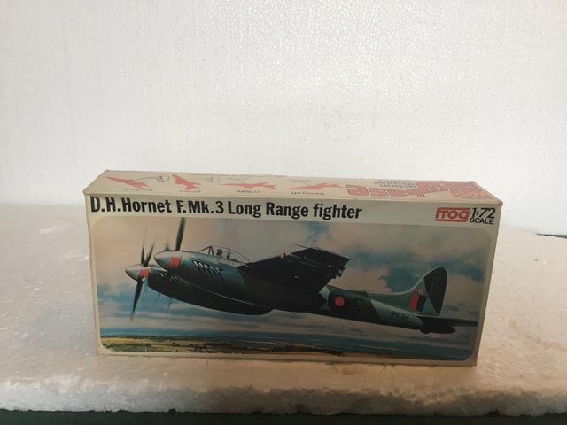 Frog Model Kits - D.H.Hornet F.MK.3 Long Range Fighter 1:72 Scale