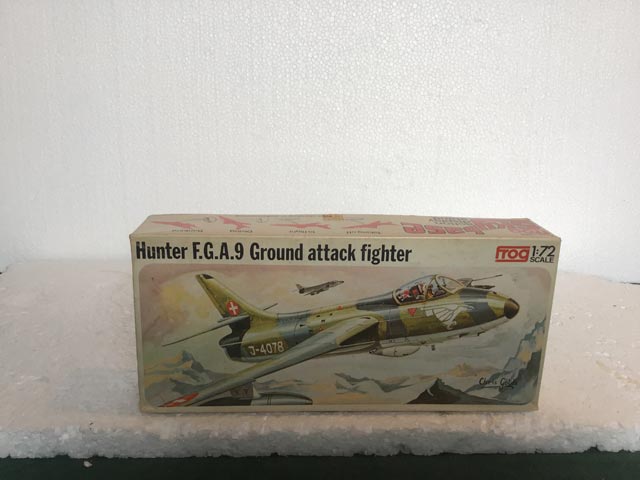 Frog Model Kits - Hunter F.G.A.9 Ground Attack Fighter 1:72 Scale