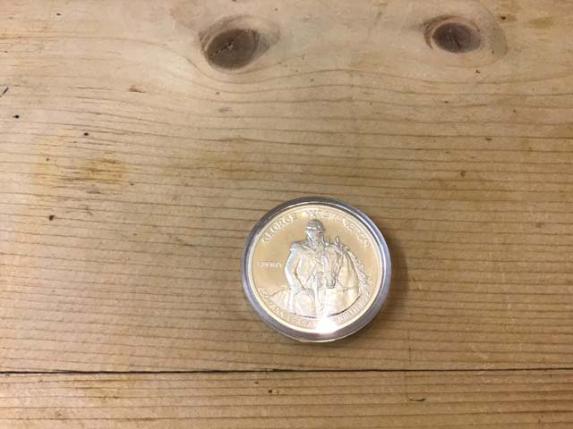 United States of America Half Dollar George Washington 250th Anniversary of Birth at Aquitania Collectables