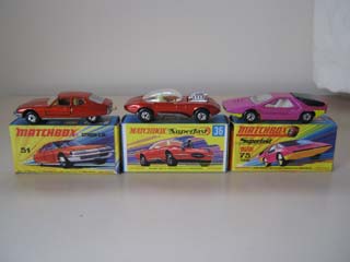 Matchbox Superfast Toys